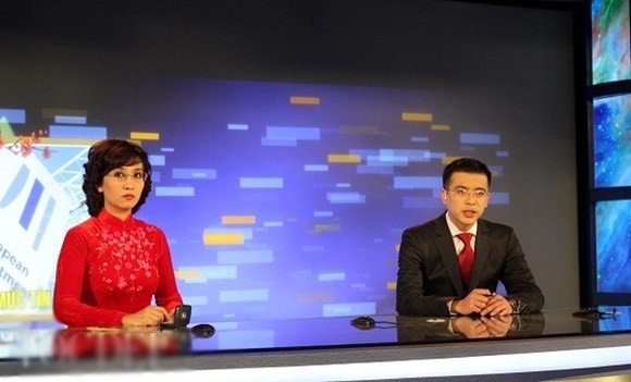 
BTV Quang Minh và Vân Anh từng được mọi người yêu thích vì dẫn chương trình ăn ý với nhau.