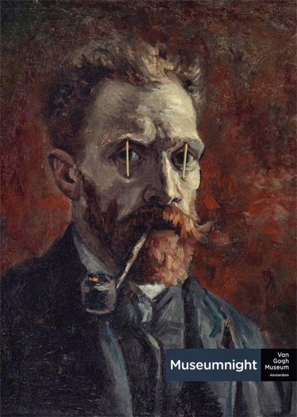 
Bức chân dung danh họa Van Gogh trở thành cảm hứng cho poster của bảo tàng mang tên ông ở Amsterdam.
