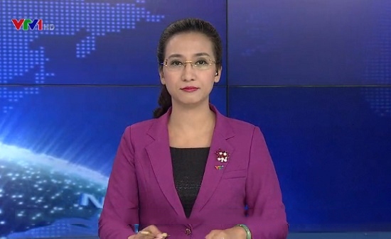 
Biên tập viên Vân Anh là gương mặt quen thuộc của bản tin thời sự đài truyền hình Việt Nam.