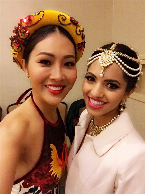 
Diệu Ngọc và Hoa hậu Fiji