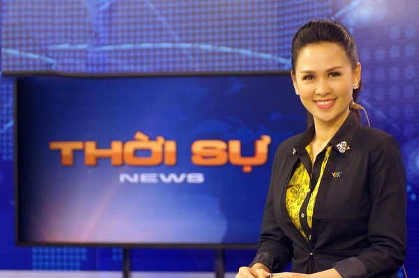
Thúy Hằng bắt đầu lên sóng trong chương trình thời sự 19h của VTV vào năm 2014. 