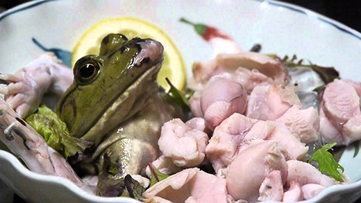 
Bước vào nhà hàng Nhật Bản gọi món Sashimi ếch, bạn có bị giật mình khi thấy món ăn?