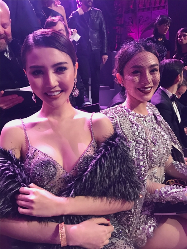 Lê Hà, Ngọc Duyên đẹp hút mắt trên thảm đỏ Victoria's Secret 2016