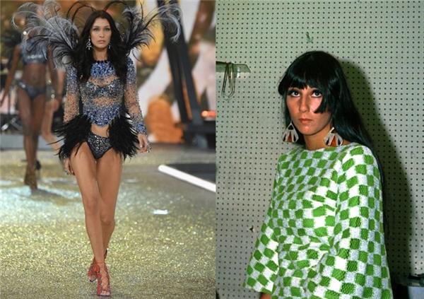 
Đây đích thị là Cher một thời rồi. Bella Hadid chưa bao giờ khiến người ta hết bất ngờ với những biểu cảm của mình trên sàn catwalk.