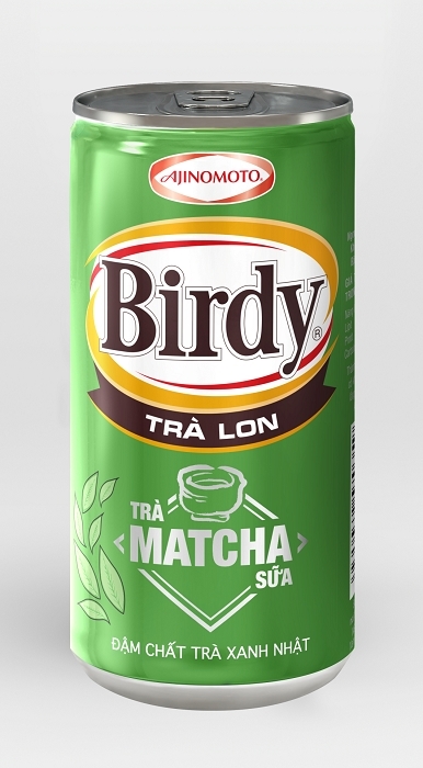 Ra mắt sản phẩm trà matcha sữa Birdy® lon mới
