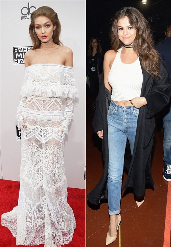 
Kendall Jenner, Gigi Hadid và Selena Gomez  lần lượt chia sẻ các vị trí còn lại.