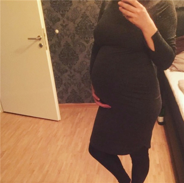 
Hình ảnh khi chị Danielle mang thai. (Ảnh: Life Buzz)