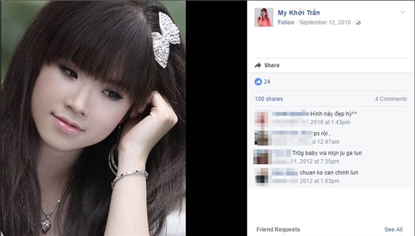 Ngỡ ngàng với nhan sắc sao Việt “thuở sơ khai” trên mạng xã hội - Tin sao Viet - Tin tuc sao Viet - Scandal sao Viet - Tin tuc cua Sao - Tin cua Sao