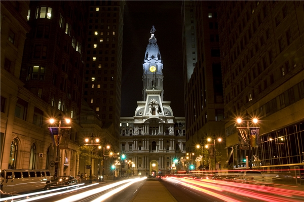 
Một trong những tháp đồng hồ đẹp nhất thế giới Philadelphia City Hall ở Philadelphia, Mỹ. (Ảnh: internet)