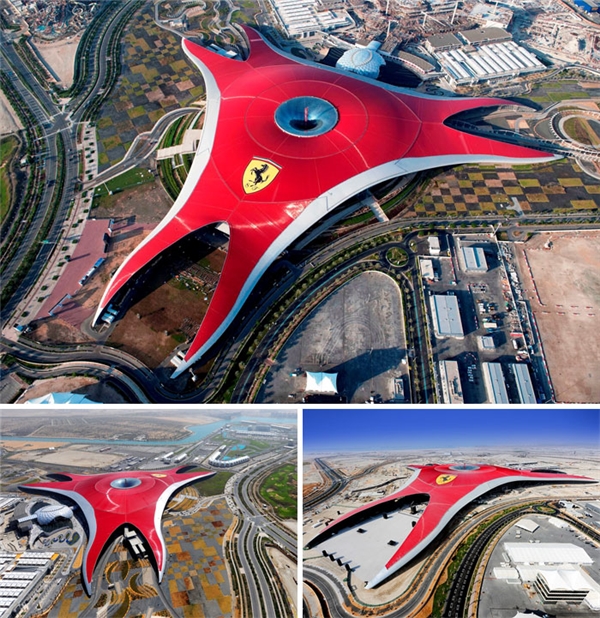 
Công viên giải trí trong nhà lớn nhất thế giới Ferrari World, Abu Dhabi. (Ảnh: internet)