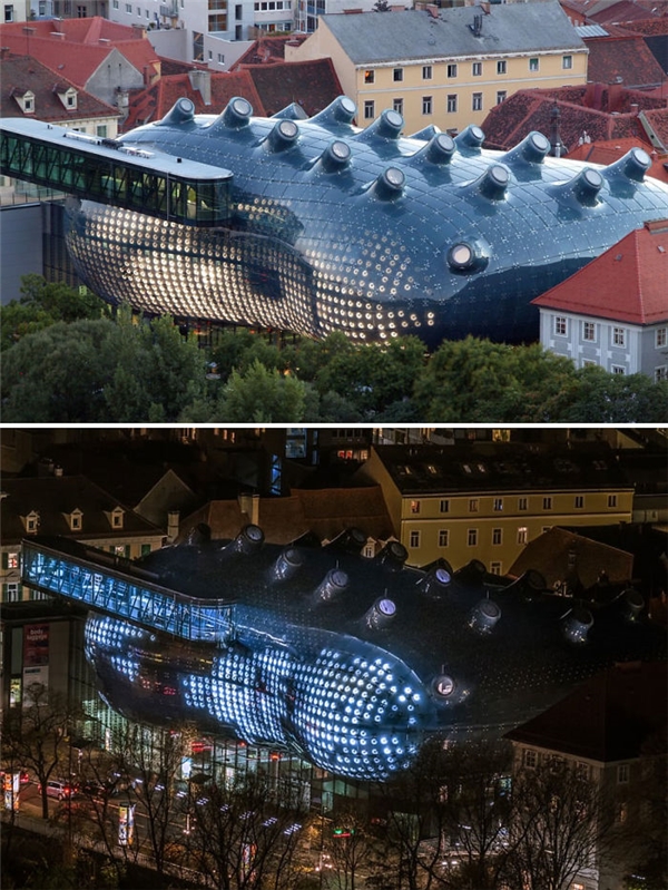 
Bảo tàng Nghệ thuật Graz, Áo. (Ảnh: internet)
