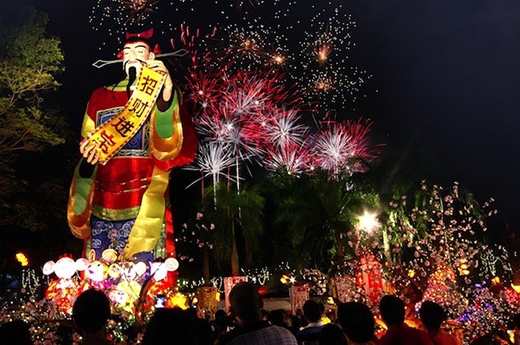 
Lễ Singapore River Hongbao - một trong ba lễ hội lớn nhất ngày Tết tại quốc đảo Sư Tử. 