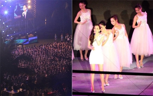 Một đám cưới khách sạn lớn ở Hải Nam và có sự góp mặt của rất nhiều ca sĩ nổi tiếng vào ngày 18/3/2012.