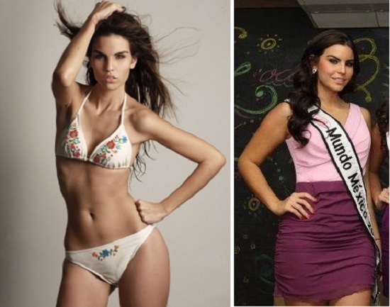 
Vào năm 2010, Hoa hậu Thế giới Mexico - Cynthia de la Vega đã bị tước vương miện và truất quyền tham dự cuộc thi quốc tế vì để tăng cân không kiểm soát.